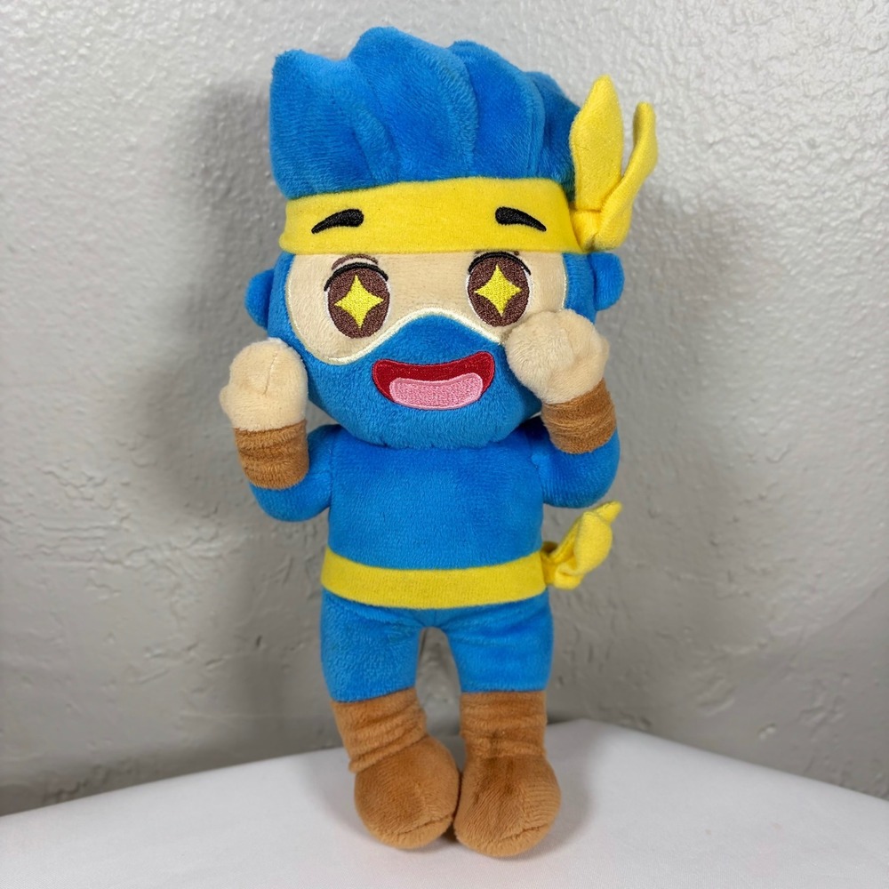 Ninja Tyler Blevins Plush Toy Wicked Cool Toys Blue Ninja‎ Streamer Figure 9"